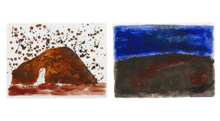 Mimmo Paladino - (i): Untitled 12(ii): Untitled 13