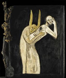 Mimmo Paladino - La virtù del fornaio in carrozza