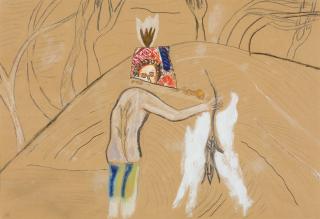 Mimmo Paladino - Ohne Titel (Jäger und Beute).