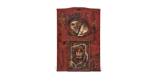Mimmo Paladino - S. Domenico 32 x 21 1/2 x 3 3/4 in. (81.3 x 54.6 x 9.5 cm)
