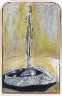 Mimmo Paladino - Untitled (Study For Fountain)