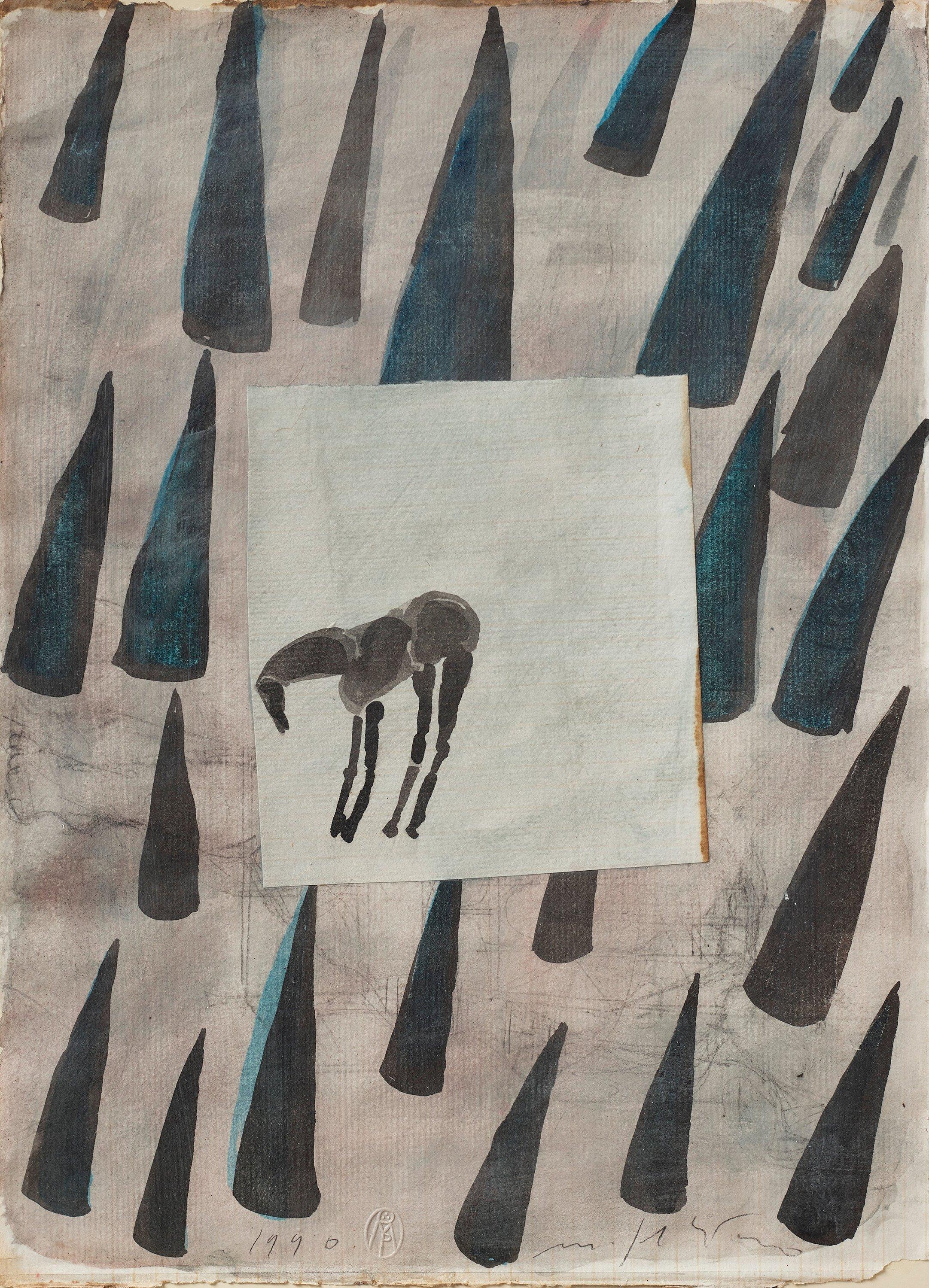 Mimmo Paladino - Untitled.