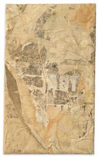 Mimmo Rotella - A mezza luna (At Half-Moon)