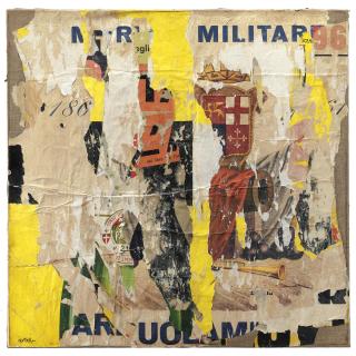 Mimmo Rotella - Arruolamento Militare