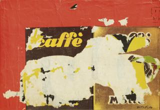 Mimmo Rotella - Caffè