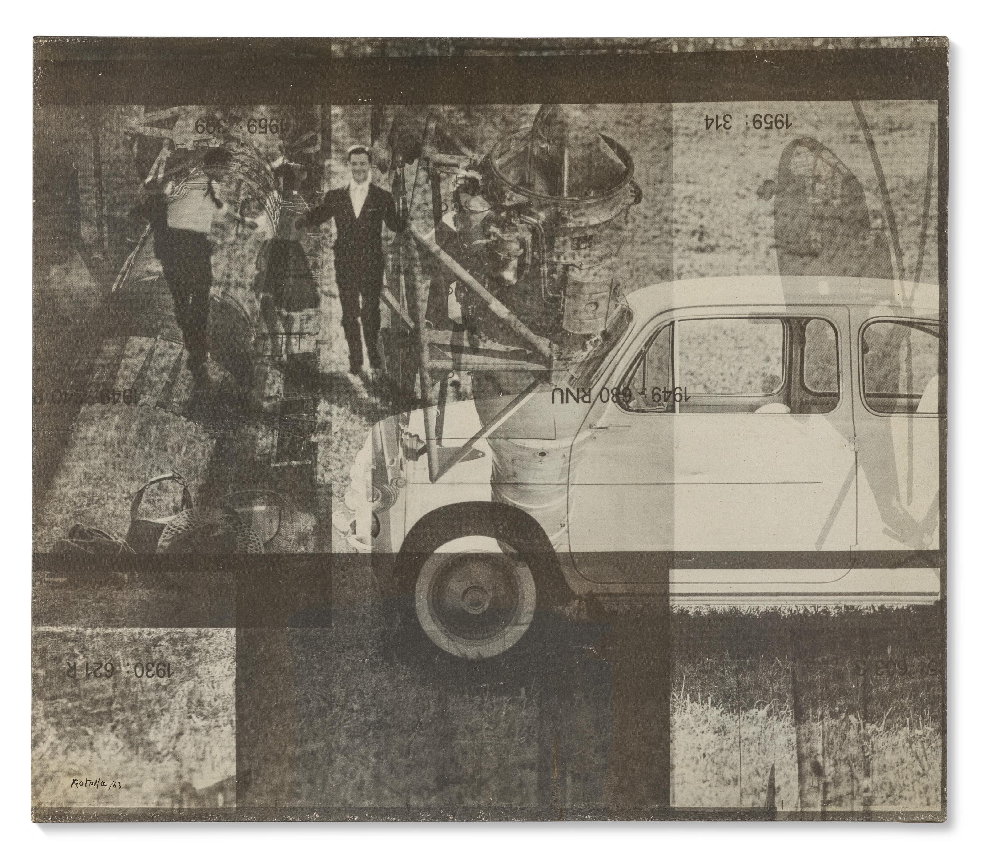 Mimmo Rotella - Come in un film