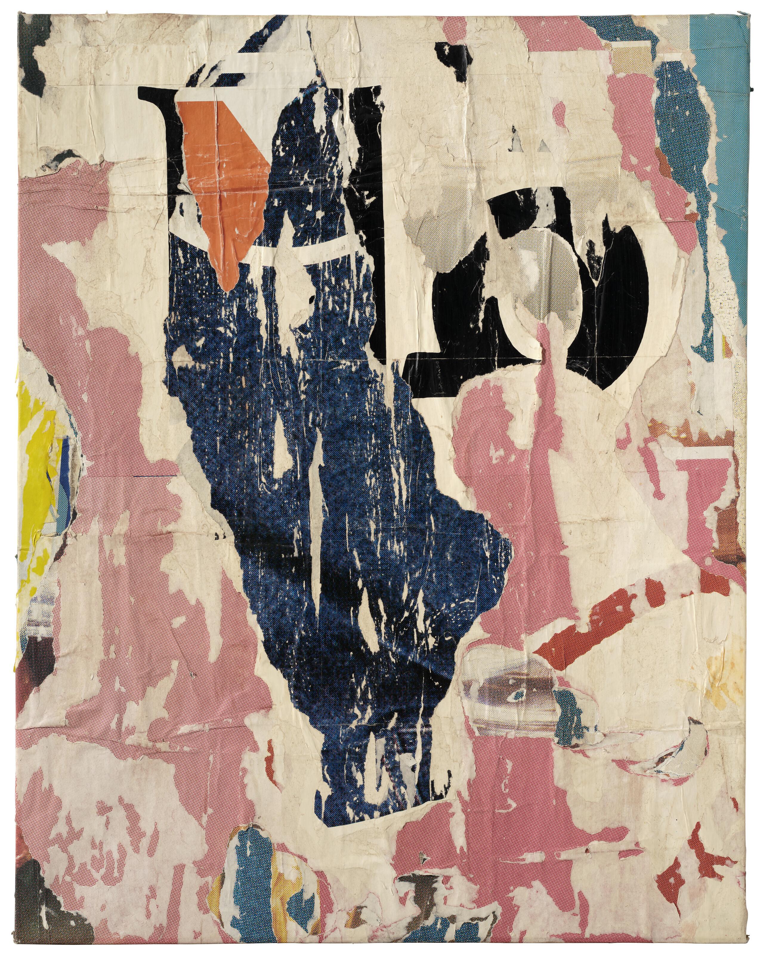 Mimmo Rotella - Come una cascata