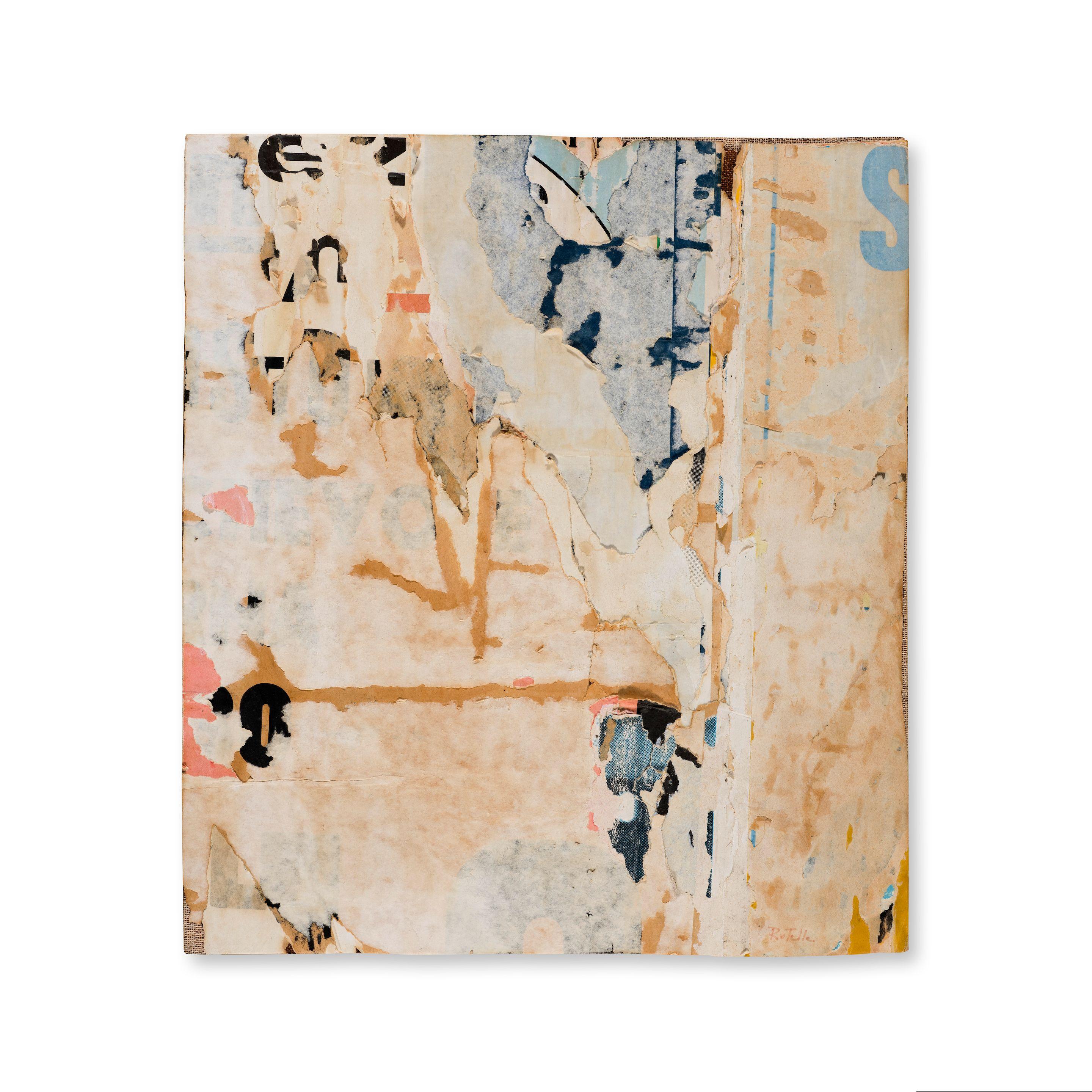 Mimmo Rotella - Con l\'angolo