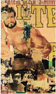 Mimmo Rotella - Ercole (Hercules)