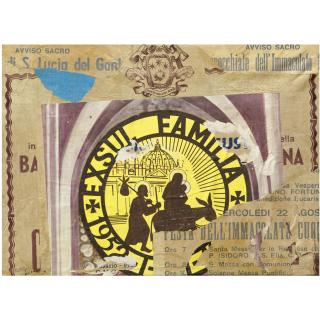 Mimmo Rotella - Exul Familia