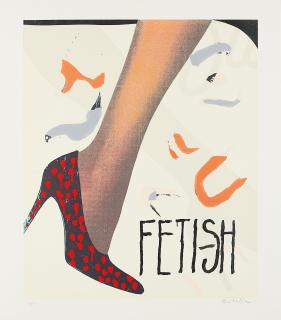 Mimmo Rotella - Fetish