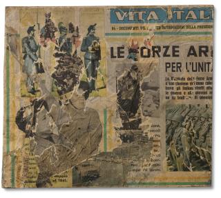 Mimmo Rotella - Forze Armate
