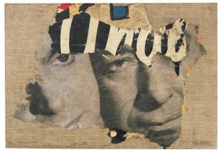 Mimmo Rotella - I Due Visi