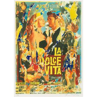 Mimmo Rotella - La Dolce Vita