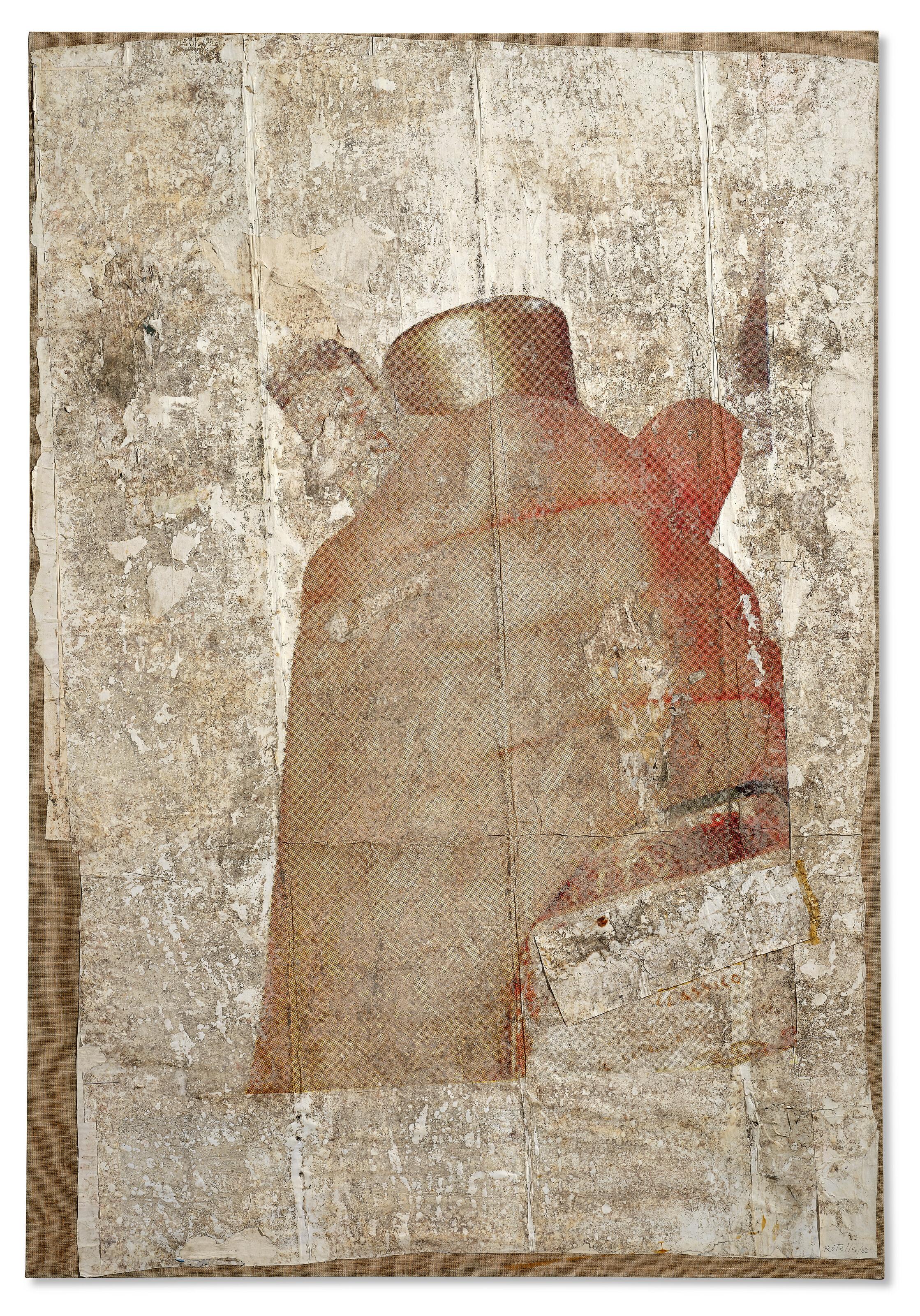 Mimmo Rotella - La mano chiusa