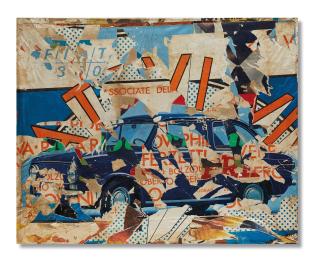 Mimmo Rotella - L\'automobile italiana