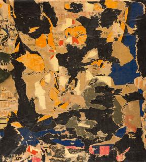 Mimmo Rotella - Ohne Titel (Décollage).