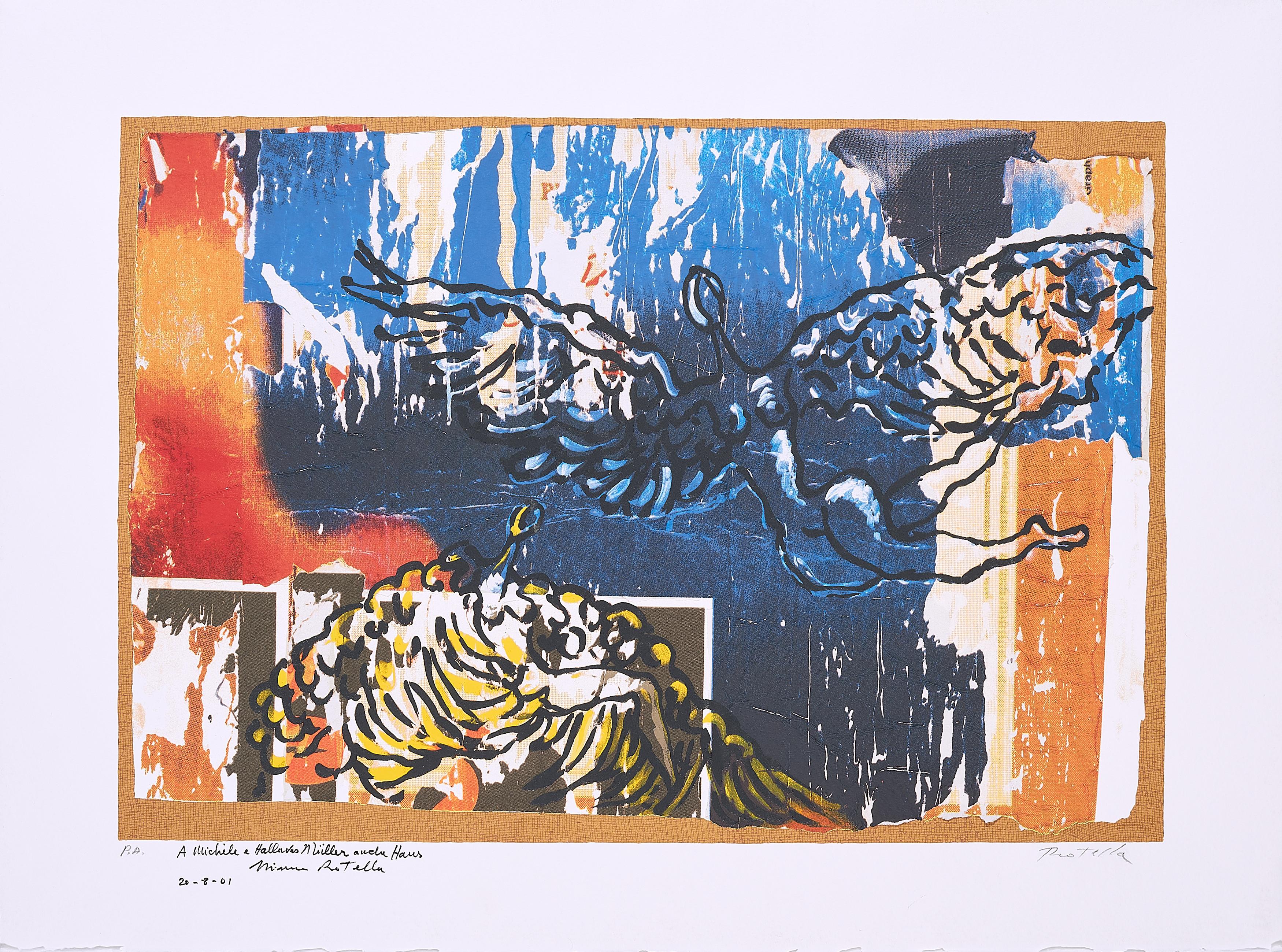 Mimmo Rotella - Ohne Titel.