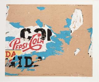 Mimmo Rotella - Pepsi