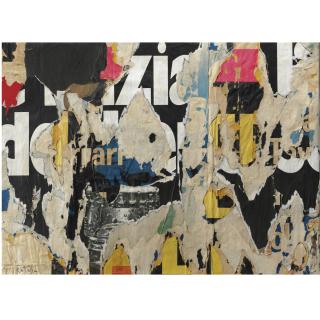 Mimmo Rotella - Scrittura A-Z
