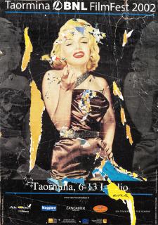 Mimmo Rotella - Seduzione (Marilyn)
