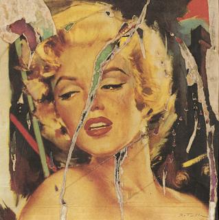 Mimmo Rotella - Sensuale