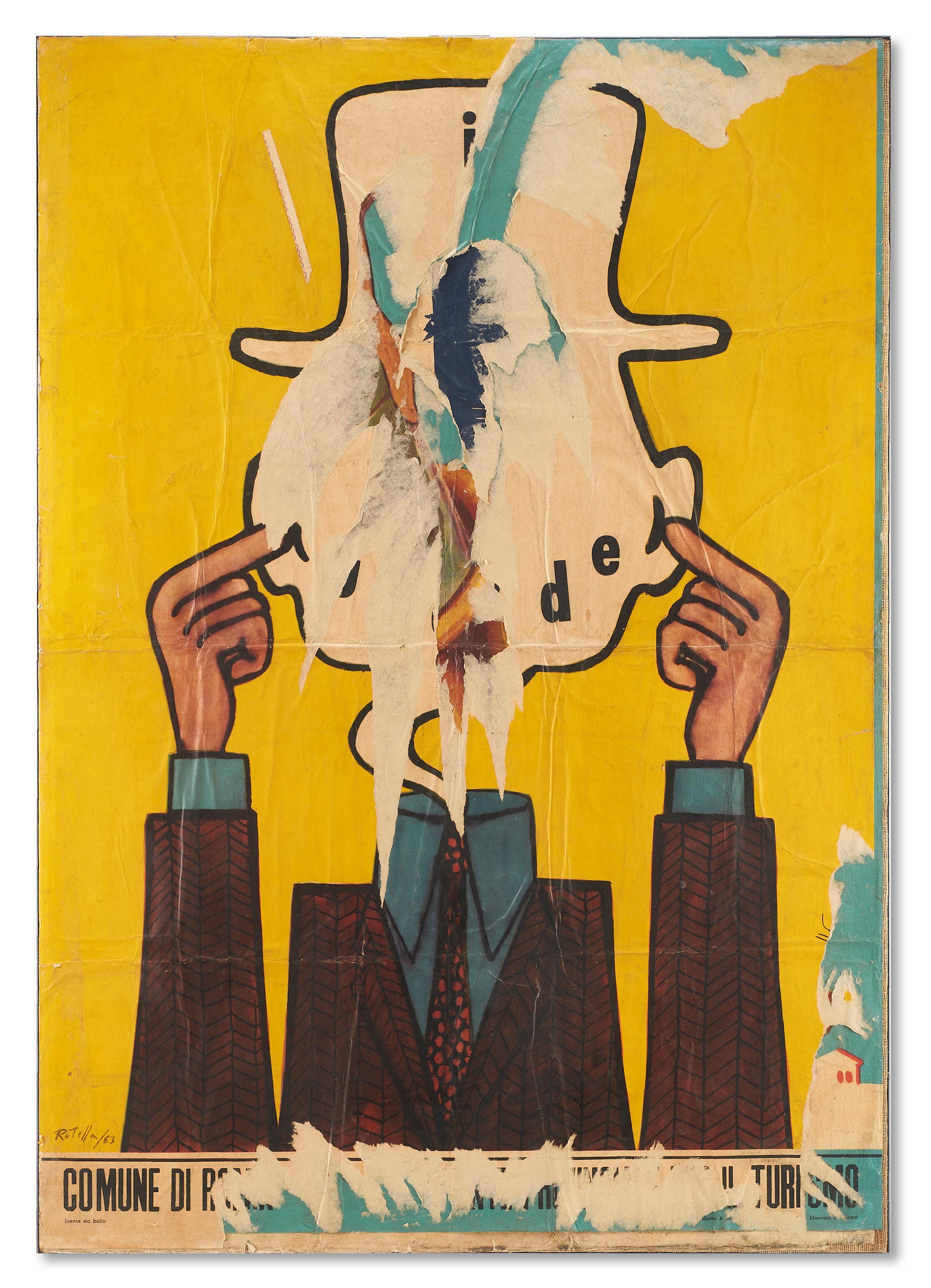 Mimmo Rotella - Senza rumore