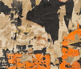 Mimmo Rotella - Senza titolo
