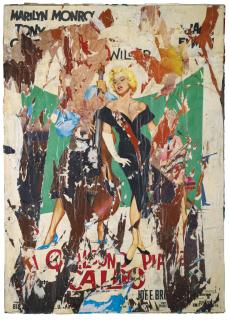 Mimmo Rotella - The Hot Marilyn