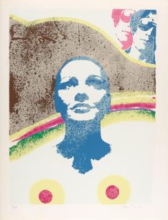 Mimmo Rotella - The Look, 1979