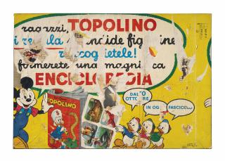Mimmo Rotella - Topolino