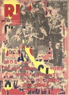 Mimmo Rotella - Tragedia