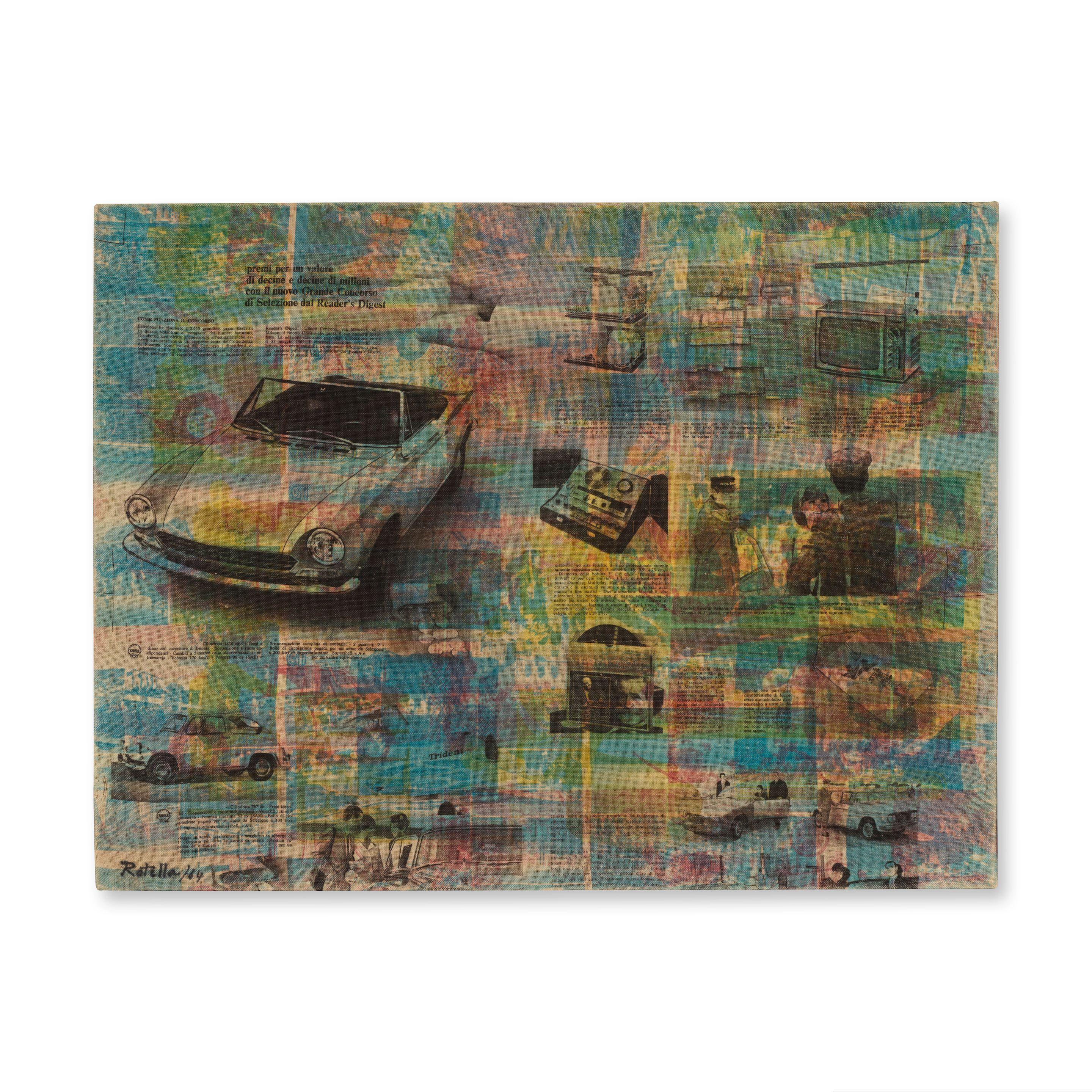 Mimmo Rotella - Trident