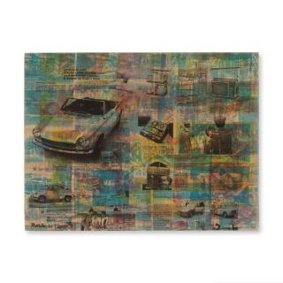 Mimmo Rotella - Trident