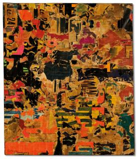 Mimmo Rotella - Un po\' lavorato