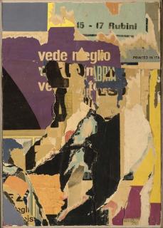 Mimmo Rotella - Untitled