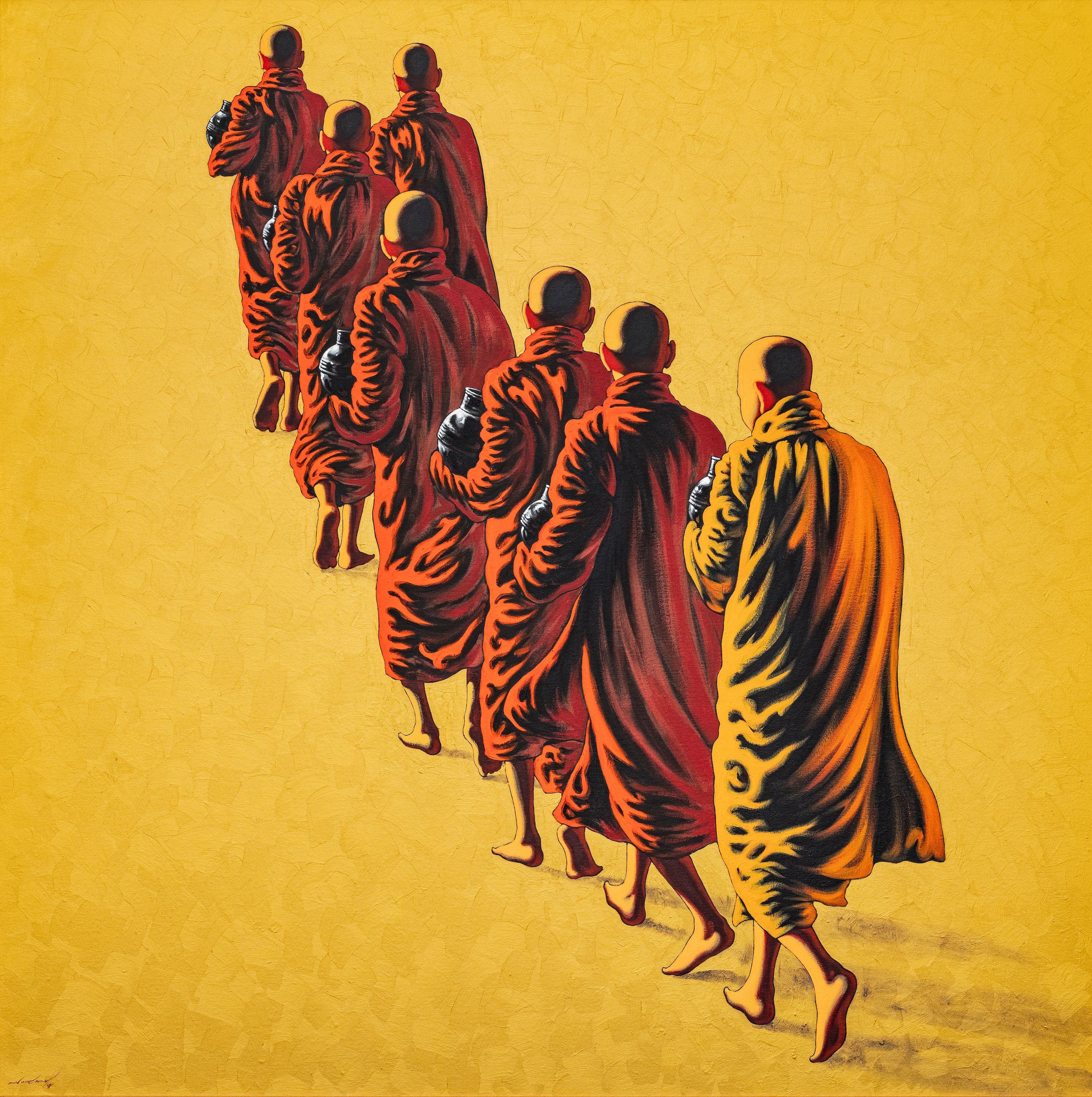 Min Wae Aung - Toward Monastery