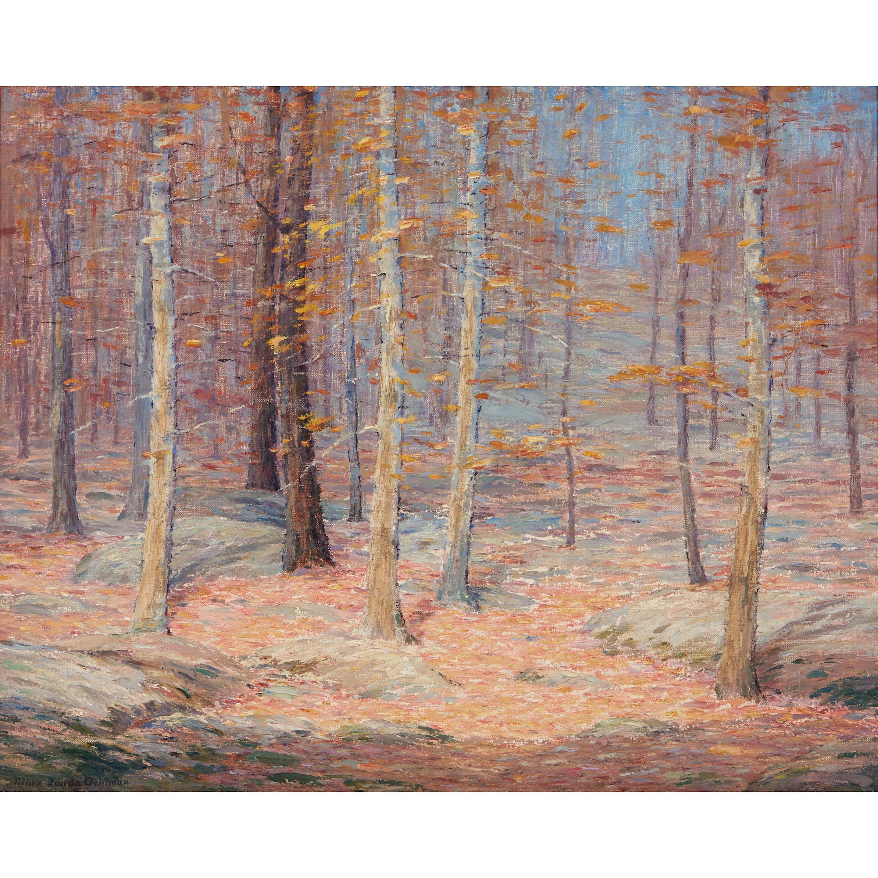 Mina Fonda Ochtman - Morning Forest