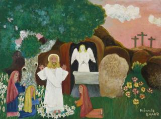 Minnie Evans - Resurrection