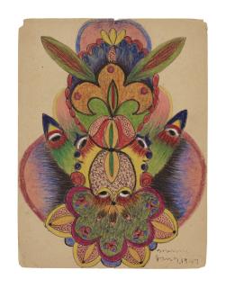 Minnie Evans - Untitled