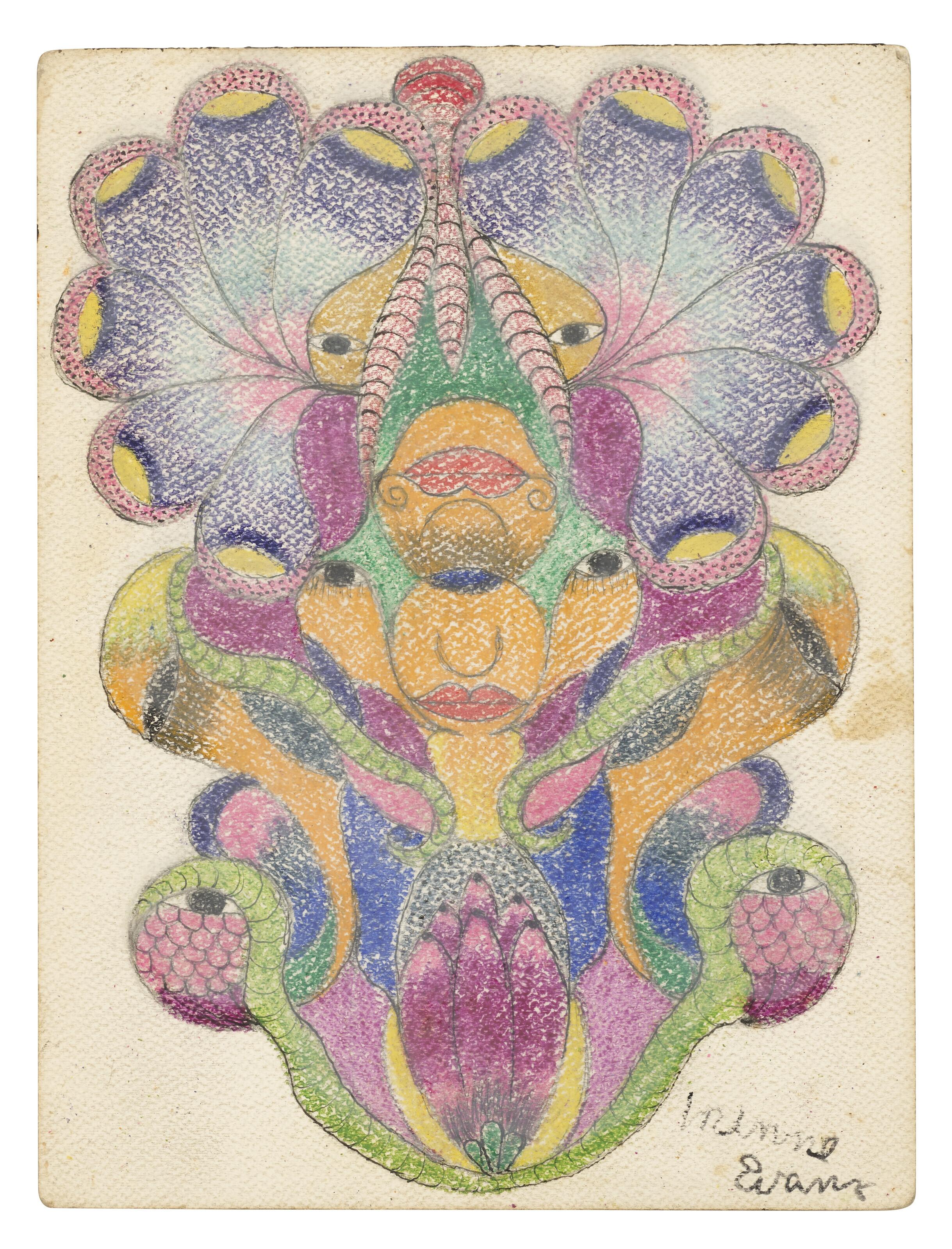 Minnie Evans - Untitled