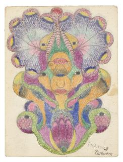 Minnie Evans - Untitled