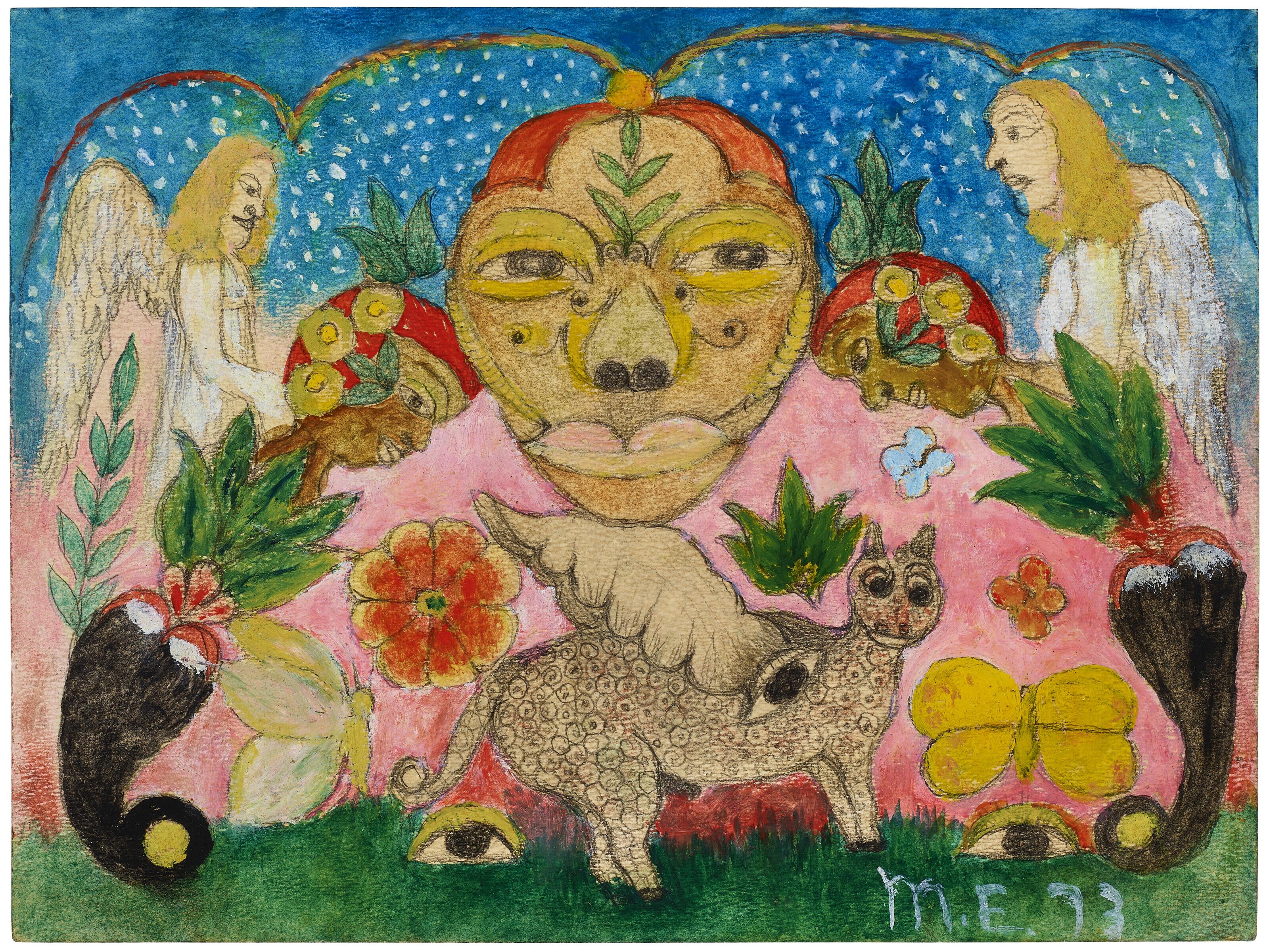 Minnie Evans - Untitled