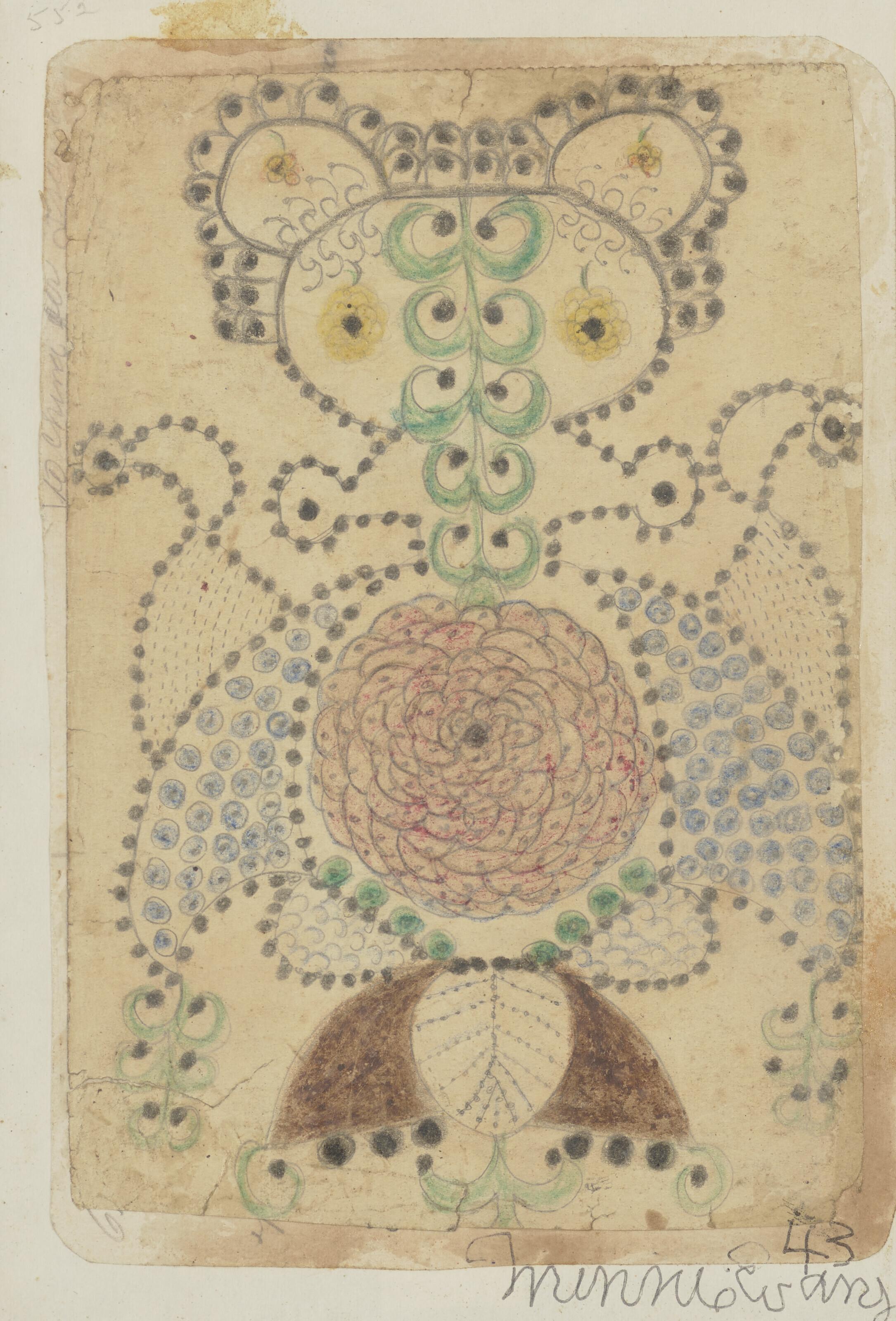 Minnie Evans - Untitled