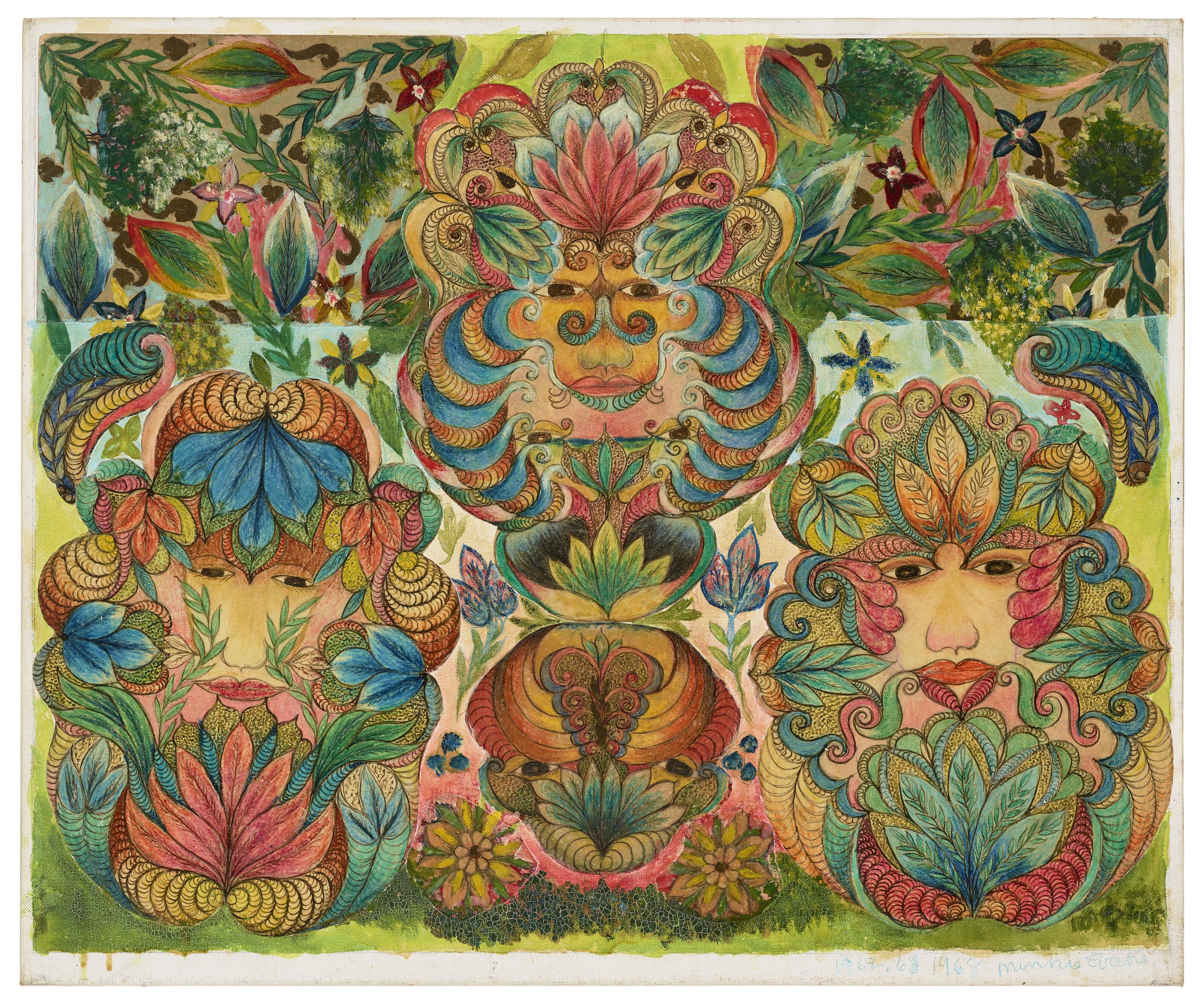 Minnie Evans - Untitled