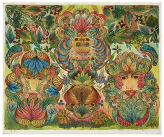 Minnie Evans - Untitled