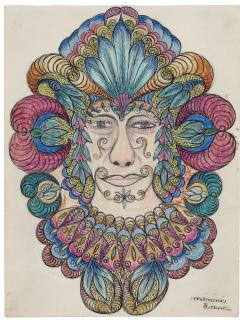 Minnie Evans - Untitled