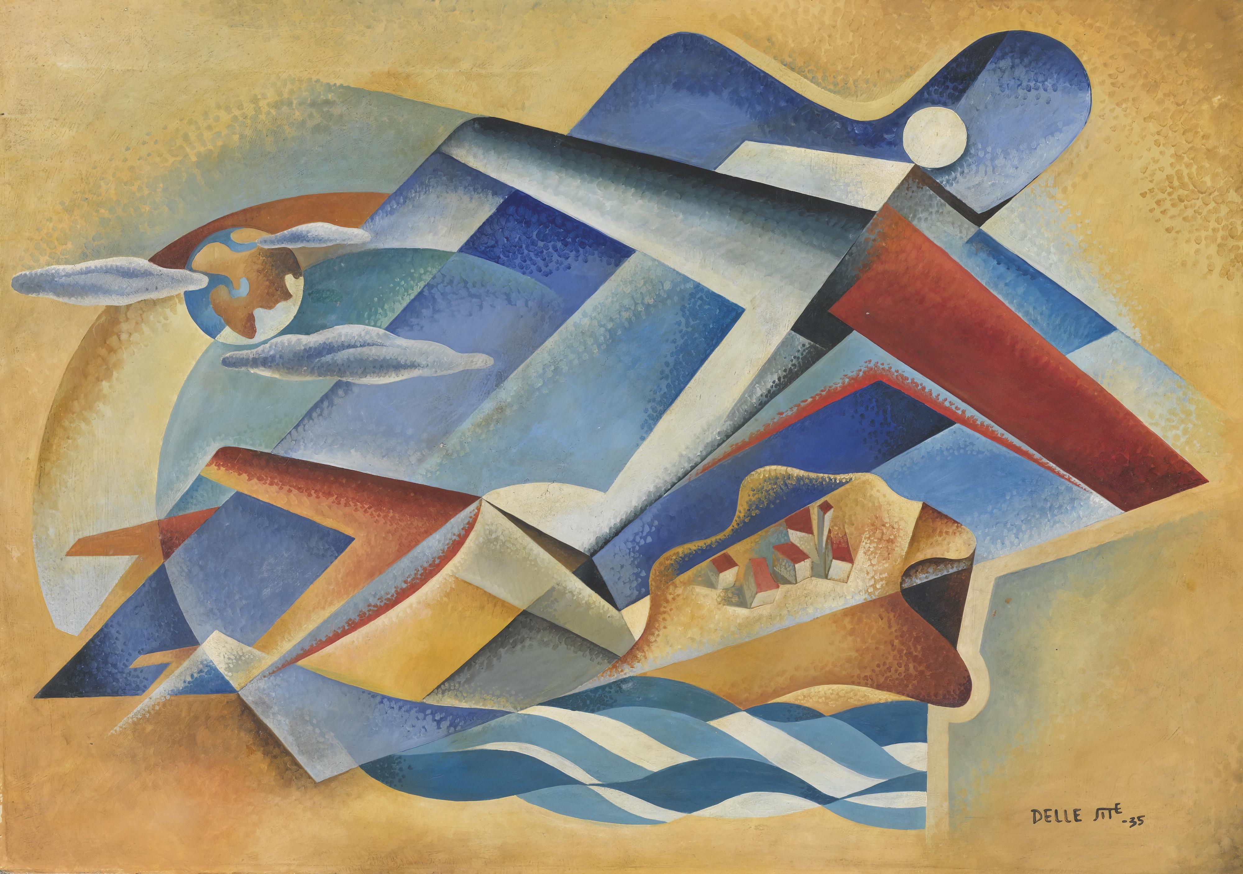 Mino Delle Site - Prospettiva Aerea