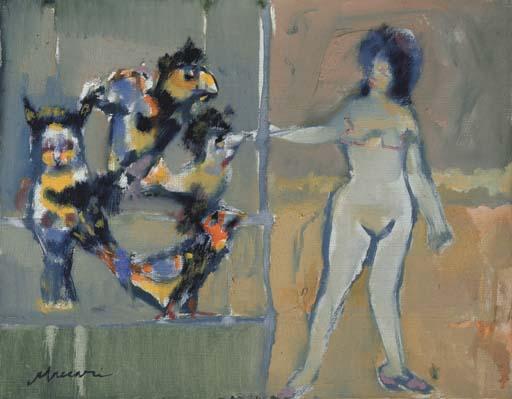 Mino Maccari - Nudo Di Donna