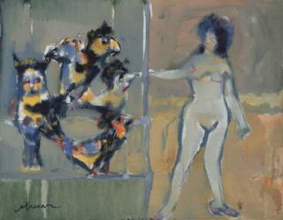 Mino Maccari - Nudo Di Donna